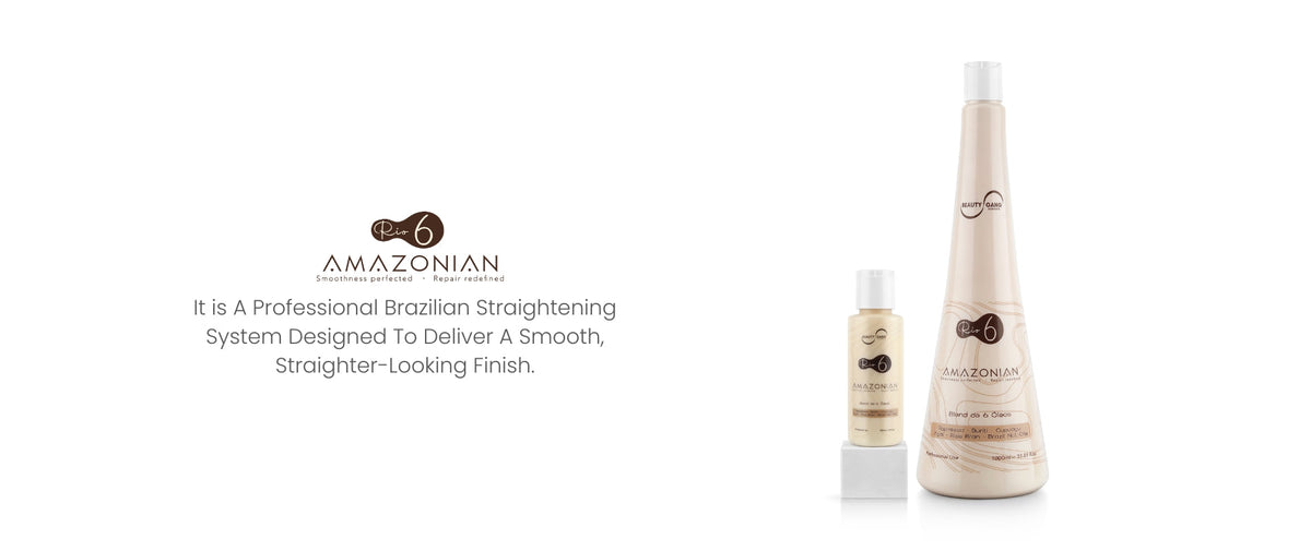 RIO 6 Amazonian: The Six-Oil Brazilian Straightening System Redefining Salon-Perfect Hair