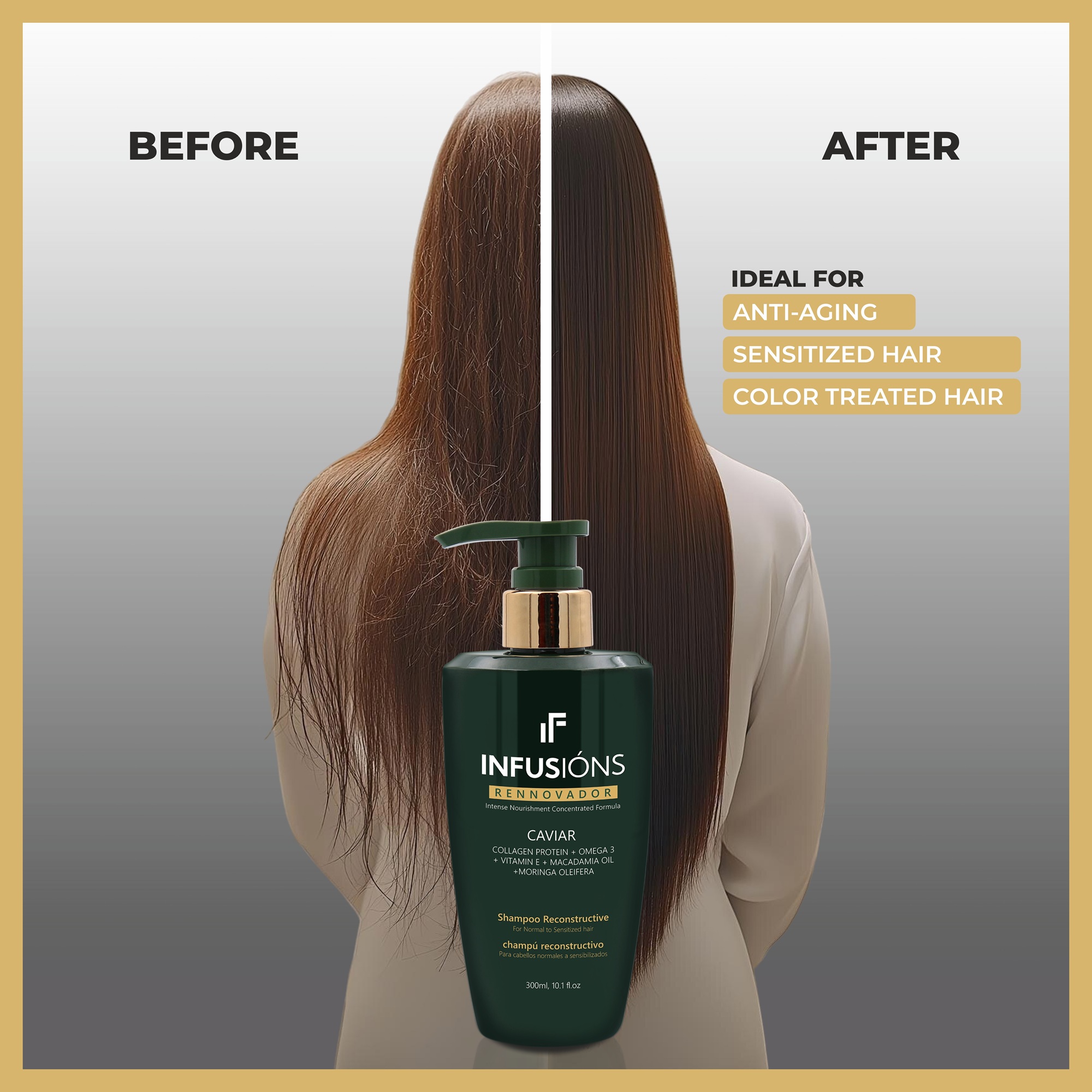 Reconstructive Shampoo 300ml - Image 6
