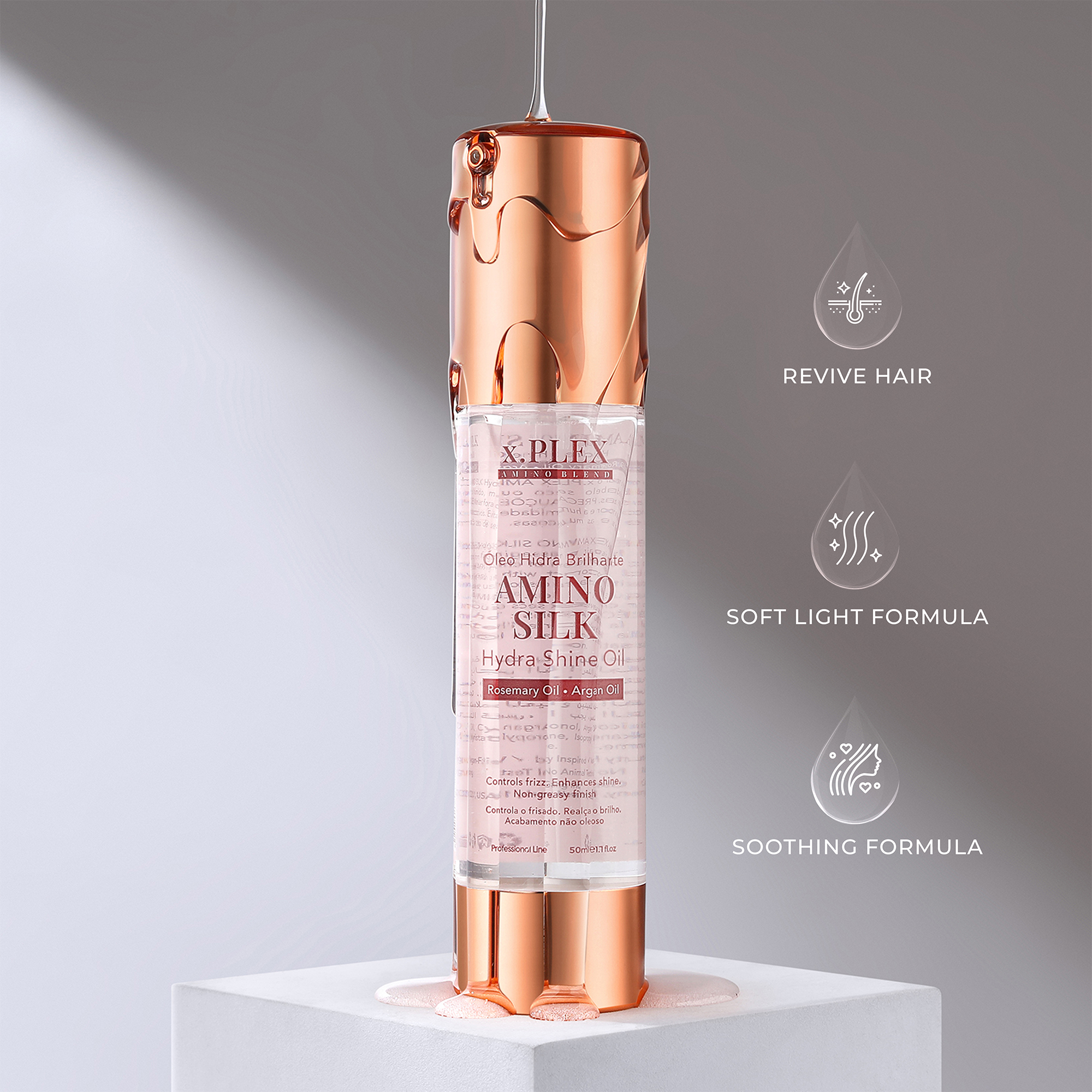 Amino Silk Hydra-Shine Oil 50ML - Image 4